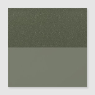 Textured Moss Green Magnet Card – Customizable