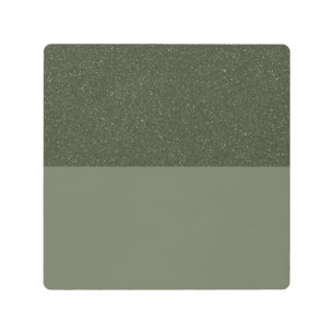 Textured Moss Green Metal Wall Art – Customizable