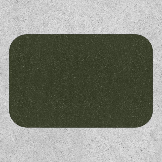 Textured Moss Green Patch – Customizable (Front)