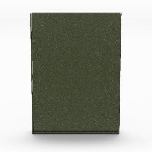 Textured Moss Green Photo Block – Customizable