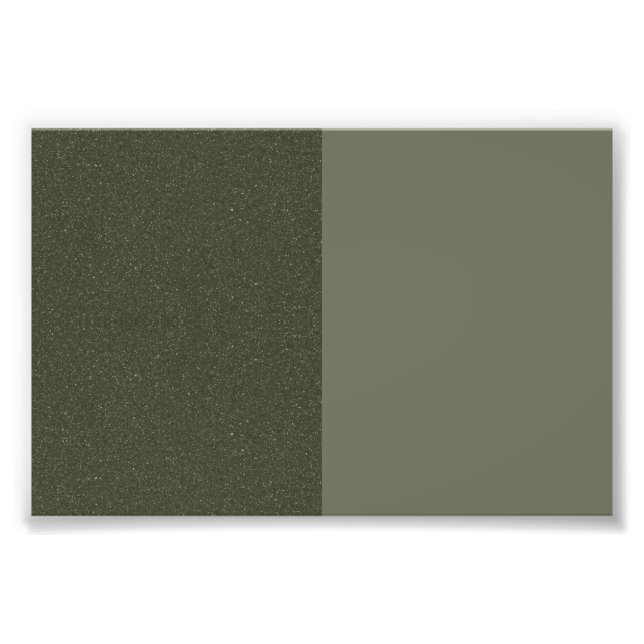 Textured Moss Green Poster Template – Customizable (Front)