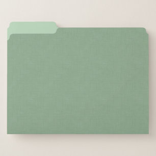 Textured muted green. file folder
