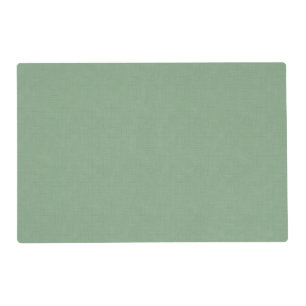 Textured muted green. placemat