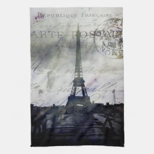 Textured Paris in Lavender Kitchen Towel