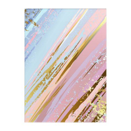 Textured Pink Background Acrylic Print