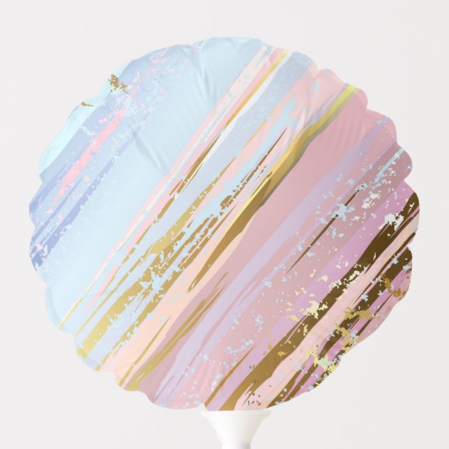 Textured Pink Background Balloon (Front)