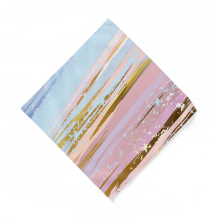 Textured Pink Background Bandana