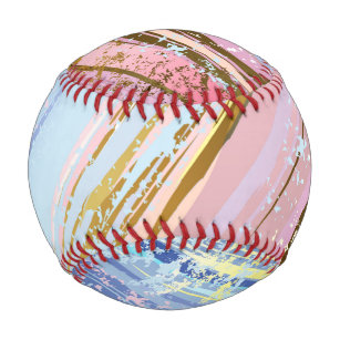 Pink Textured Pattern Baseball, Zazzle in 2023