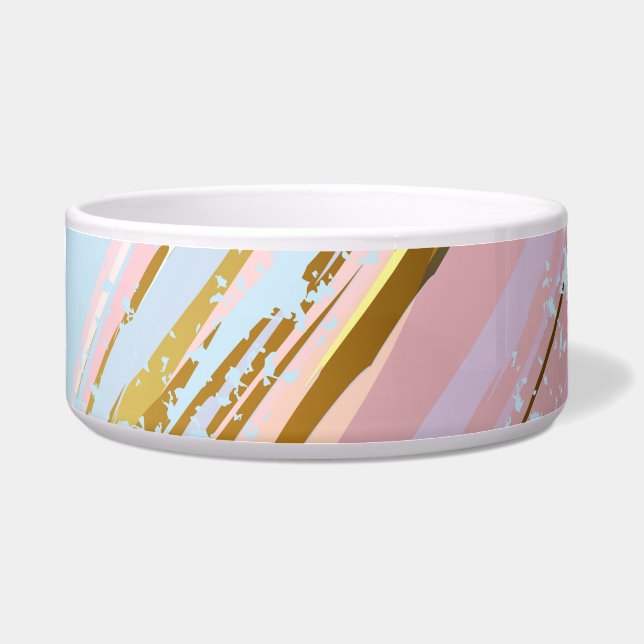 Textured Pink Background Bowl (Front)