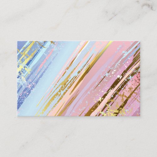 Textured Pink Background Business Card