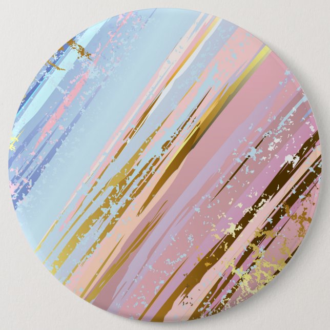 Textured Pink Background Button (Front)