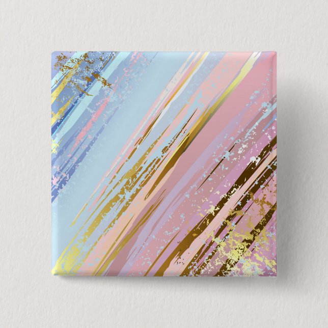 Textured Pink Background Button (Front)