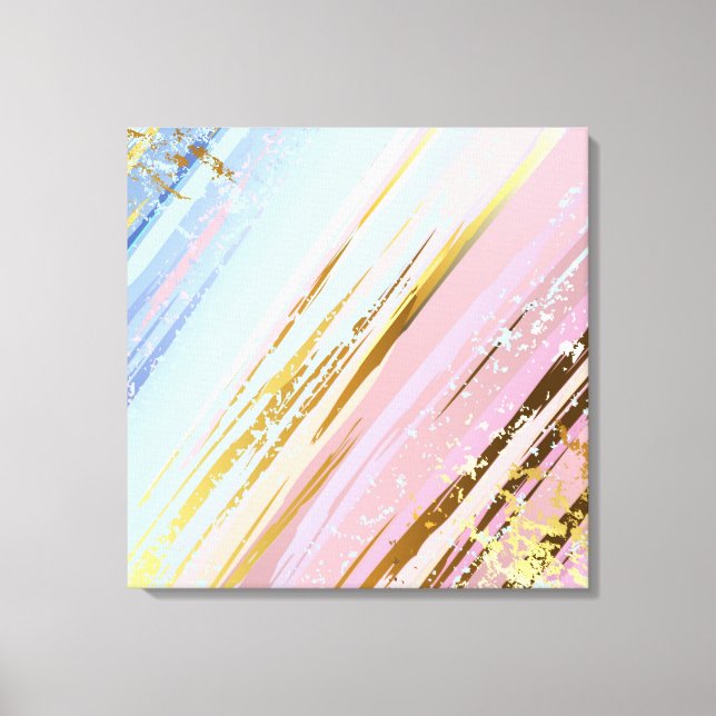 Textured Pink Background Canvas Print (Front)