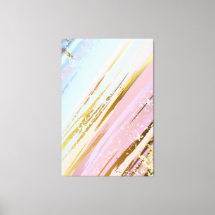 Textured Pink Background Canvas Print