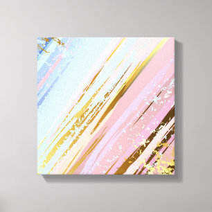Textured Pink Background Canvas Print