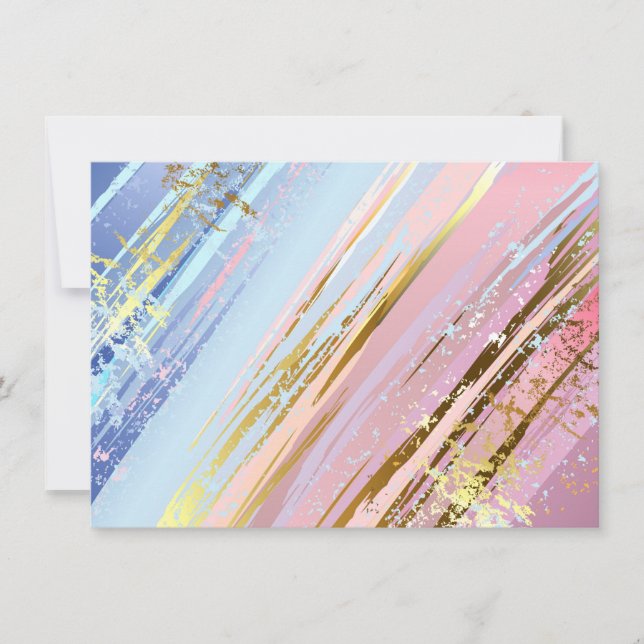 Textured Pink Background Card (Front)