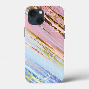 Textured Pink Background iPhone 13 Mini Case
