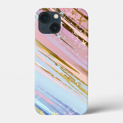 Textured Pink Background iPhone 13 Mini Case