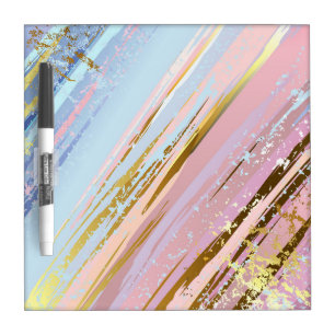 Textured Pink Background Dry Erase Board