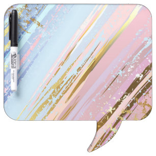 Textured Pink Background Dry Erase Board