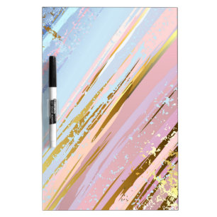 Textured Pink Background Dry Erase Board