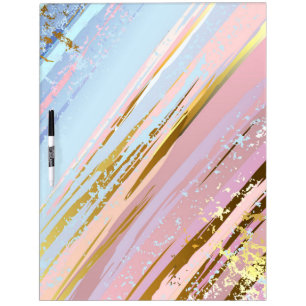 Textured Pink Background Dry Erase Board