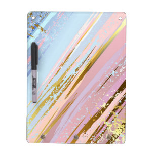 Textured Pink Background Dry Erase Board