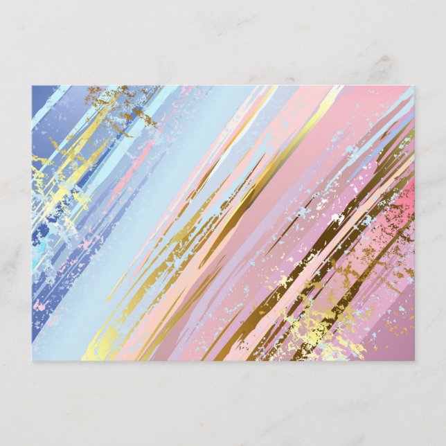 Textured Pink Background Enclosure Card (Front)