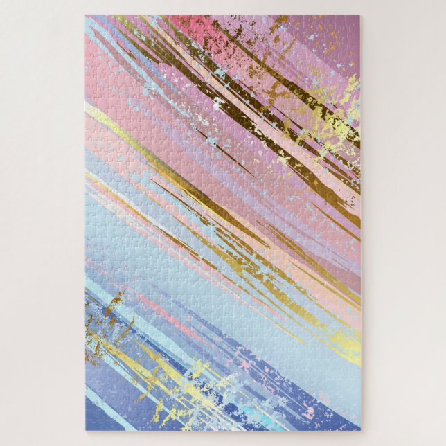 Textured Pink Background Jigsaw Puzzle (Vertical)