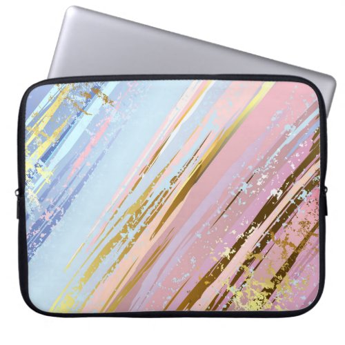 Textured Pink Background Laptop Sleeve