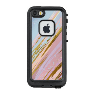 Textured Pink Background LifeProof FRĒ iPhone SE/5/5s Case