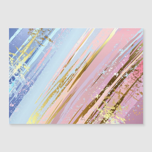 Textured Pink Background Magnetic Invitation (Front)