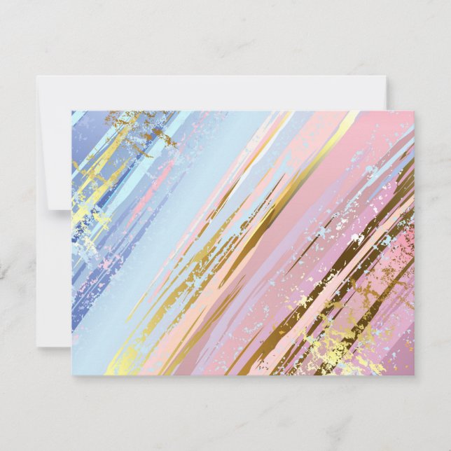 Textured Pink Background Note Card (Front)