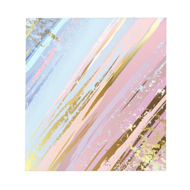 Textured Pink Background Notepad (Front)