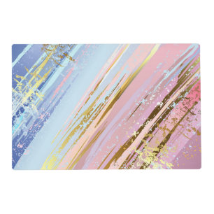 Textured Pink Background Placemat