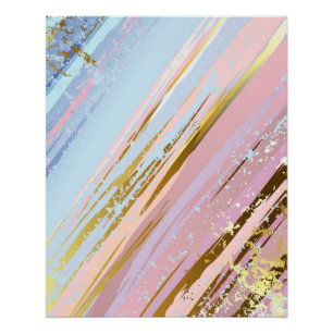 Textured Pink Background Poster
