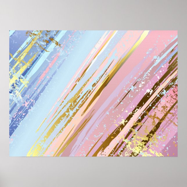 Textured Pink Background Poster (Front)