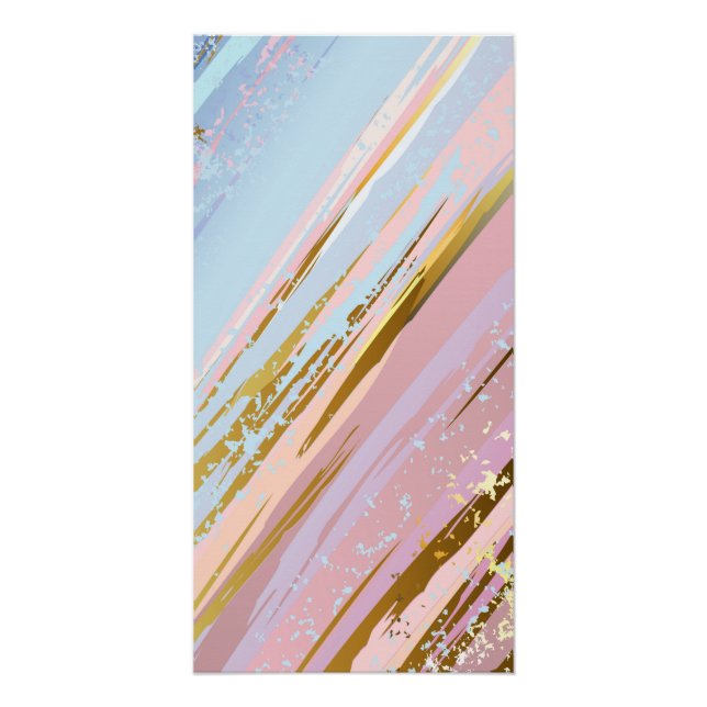 Textured Pink Background Poster (Front)