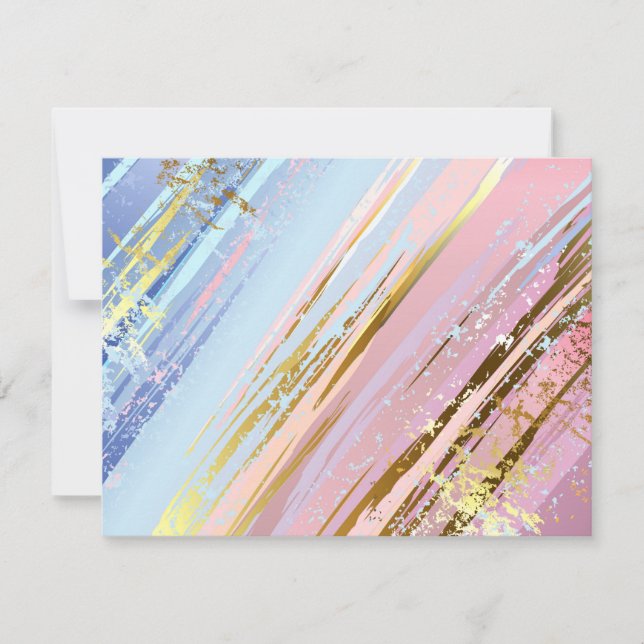 Textured Pink Background Save The Date (Front)