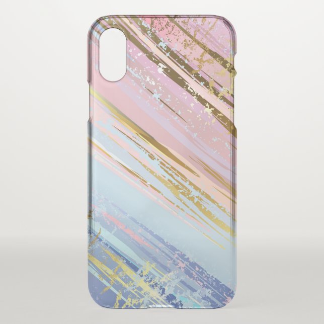 Textured Pink Background Uncommon iPhone Case (Back)