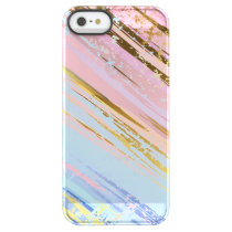 Textured Pink Background Permafrost iPhone SE/5/5s Case