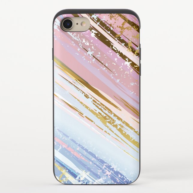 Textured Pink Background Uncommon iPhone Case (Back)