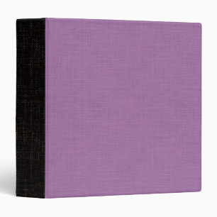 Textured pleasant lilac. 3 ring binder