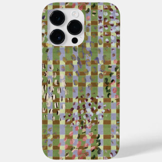 Textured Pointillism Grid Pattern Artwork Case-Mate iPhone 14 Pro Max Case