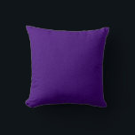 Textured Purple Noise-Effect Throw Pillow - Custom<br><div class="desc">Add a layer of rich texture and vibrant hue to your décor with our Textured Purple Noise-Effect Throw Pillow. This 18″×18″ square accent pillow features a premium polyester canvas cover printed with a subtle “noise” pattern that gives depth and visual interest to the solid purple field. The dye-sublimation process ensures...</div>