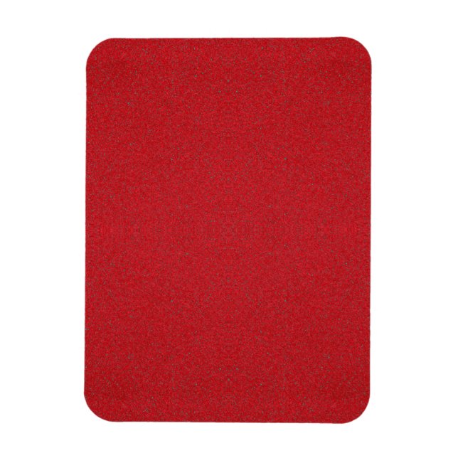 Textured Red Custom Flexible Photo Magnet (Vertical)