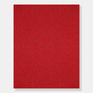 Textured Red Foam Board – Custom Design