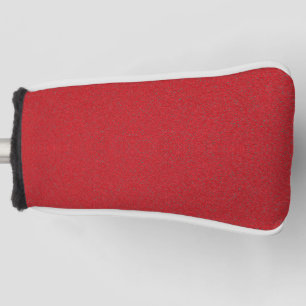 Textured Red Golf Head Cover (Customizable)