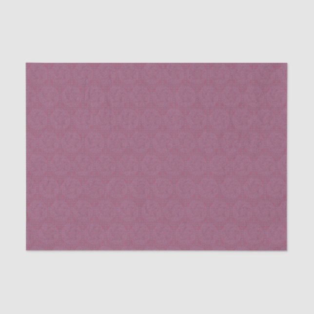 Textured Rosy Pink Tissue Paper (Front)