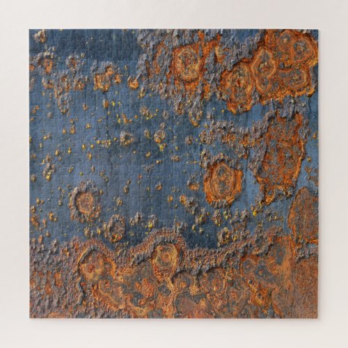 Textured rusted metal background jigsaw puzzle